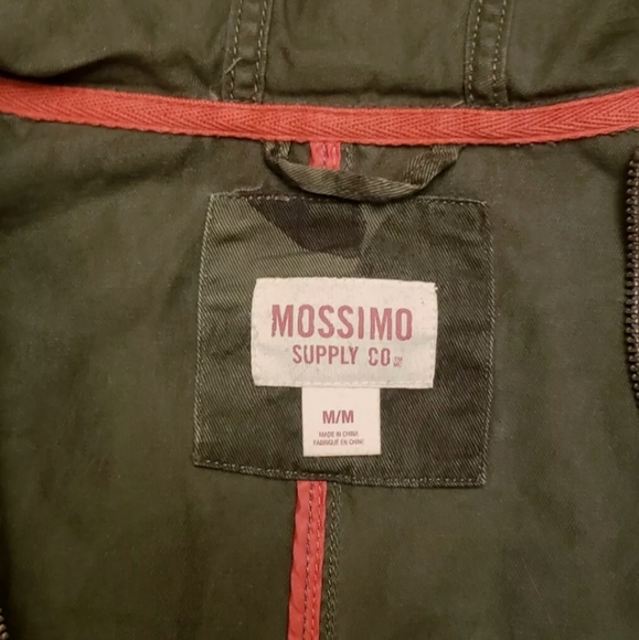 Mossimo Camo Hooded Anorak Jacket M - Picture 7 of 8